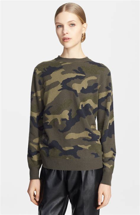 Camouflage Cashmere Pullover 